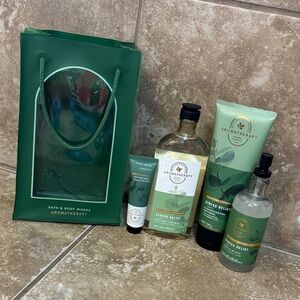 Bath & Body Works Aromatherapy Stress Relief Collection - Green